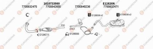 EUROREPAR 102516 - Система випуску ОГ autocars.com.ua