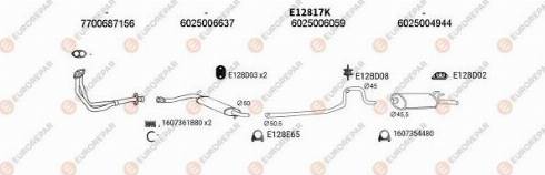 EUROREPAR 102520 - Система випуску ОГ autocars.com.ua