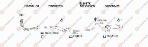 EUROREPAR 102521 - Система випуску ОГ autocars.com.ua