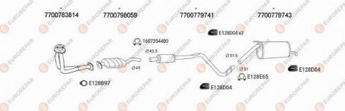 EUROREPAR 102529 - Система випуску ОГ autocars.com.ua