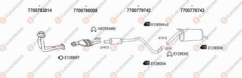 EUROREPAR 102531 - Система випуску ОГ autocars.com.ua