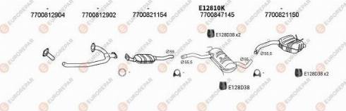 EUROREPAR 102544 - Система випуску ОГ autocars.com.ua