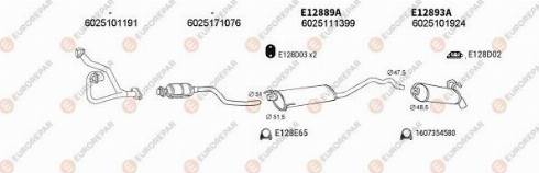EUROREPAR 102550 - Система випуску ОГ autocars.com.ua