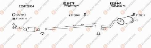 EUROREPAR 102551 - Система випуску ОГ autocars.com.ua