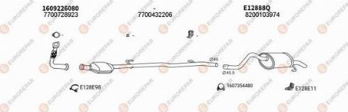 EUROREPAR 102554 - Система випуску ОГ autocars.com.ua