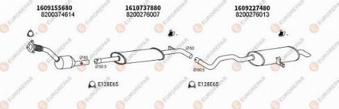 EUROREPAR 102558 - Система випуску ОГ autocars.com.ua