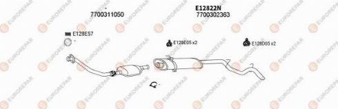 EUROREPAR 102572 - Система випуску ОГ autocars.com.ua