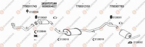 EUROREPAR 102614 - Система випуску ОГ autocars.com.ua