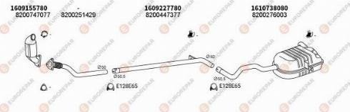 EUROREPAR 102647 - Система випуску ОГ autocars.com.ua