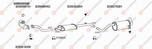 EUROREPAR 102654 - Система випуску ОГ autocars.com.ua