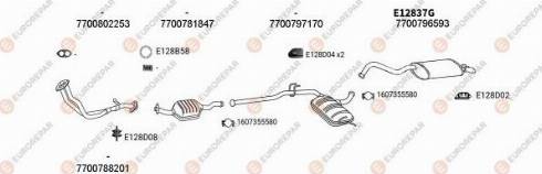 EUROREPAR 102663 - Система випуску ОГ autocars.com.ua