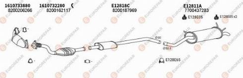 EUROREPAR 102667 - Система випуску ОГ autocars.com.ua