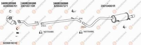 EUROREPAR 102697 - Система випуску ОГ autocars.com.ua