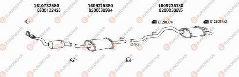 EUROREPAR 102702 - Система випуску ОГ autocars.com.ua