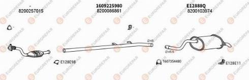 EUROREPAR 102713 - Система випуску ОГ autocars.com.ua