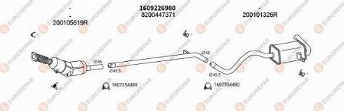 EUROREPAR 102716 - Система випуску ОГ autocars.com.ua