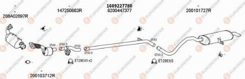 EUROREPAR 102722 - Система випуску ОГ autocars.com.ua