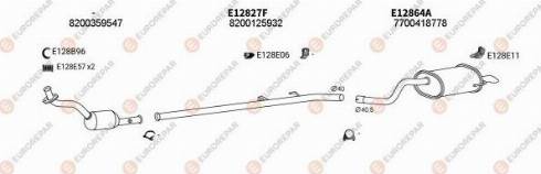 EUROREPAR 102738 - Система випуску ОГ autocars.com.ua