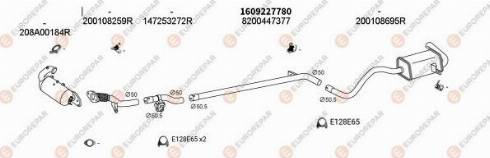 EUROREPAR 102739 - Система випуску ОГ autocars.com.ua