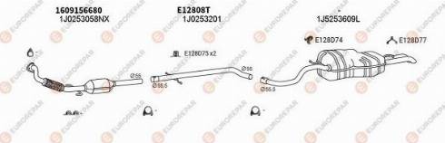 EUROREPAR 103484 - Система випуску ОГ autocars.com.ua