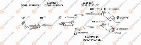 EUROREPAR 102895 - Система выпуска ОГ avtokuzovplus.com.ua