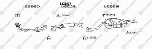 EUROREPAR 102963 - Система випуску ОГ autocars.com.ua