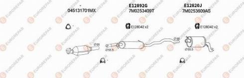 EUROREPAR 103001 - Система випуску ОГ autocars.com.ua