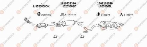 EUROREPAR 103009 - Система выпуска ОГ avtokuzovplus.com.ua