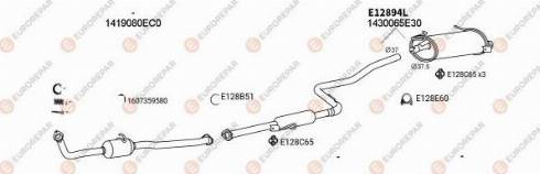 EUROREPAR 103061 - Система випуску ОГ autocars.com.ua