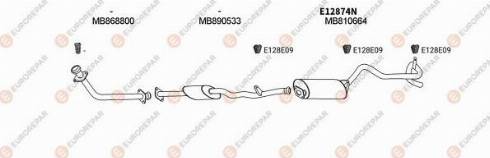 EUROREPAR 103088 - Система випуску ОГ autocars.com.ua