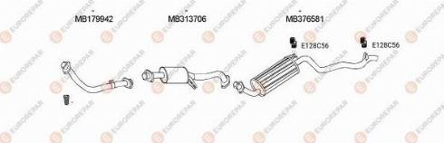 EUROREPAR 103091 - Система випуску ОГ autocars.com.ua