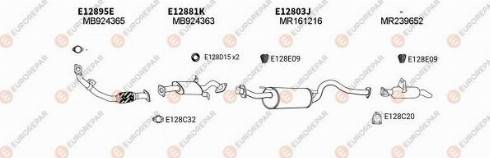 EUROREPAR 103096 - Система випуску ОГ autocars.com.ua