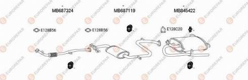 EUROREPAR 103115 - Система випуску ОГ autocars.com.ua