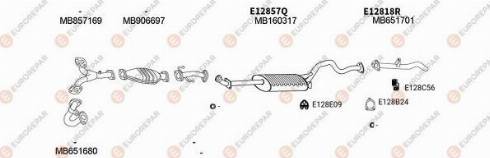 EUROREPAR 103118 - Система випуску ОГ autocars.com.ua