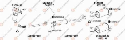 EUROREPAR 103167 - Система випуску ОГ autocars.com.ua