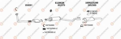 EUROREPAR 103170 - Система випуску ОГ autocars.com.ua