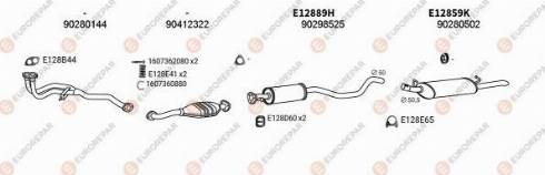 EUROREPAR 103174 - Система випуску ОГ autocars.com.ua