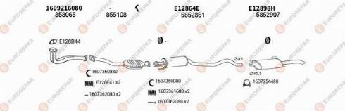 EUROREPAR 103185 - Система випуску ОГ autocars.com.ua