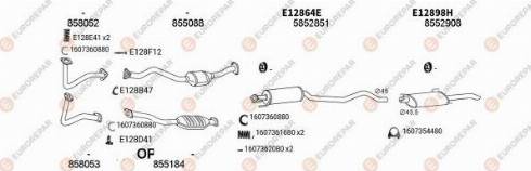 EUROREPAR 103192 - Система випуску ОГ autocars.com.ua