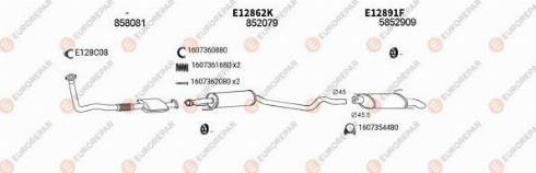 EUROREPAR 103198 - Система випуску ОГ autocars.com.ua