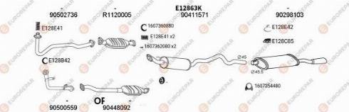EUROREPAR 103200 - Система випуску ОГ autocars.com.ua