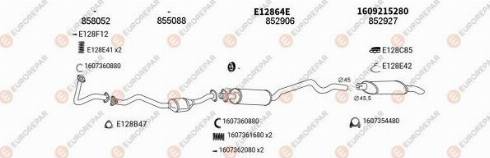 EUROREPAR 103203 - Система випуску ОГ autocars.com.ua