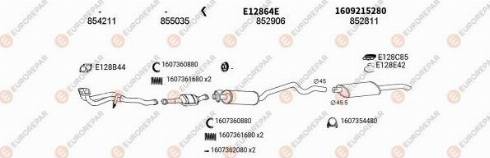 EUROREPAR 103219 - Система випуску ОГ autocars.com.ua