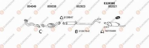 EUROREPAR 103221 - Система випуску ОГ autocars.com.ua