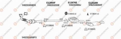 EUROREPAR 103313 - Система випуску ОГ autocars.com.ua