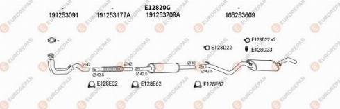 EUROREPAR 103329 - Система випуску ОГ autocars.com.ua