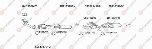 EUROREPAR 103348 - Система випуску ОГ autocars.com.ua