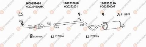 EUROREPAR 103376 - Система випуску ОГ autocars.com.ua