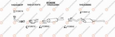 EUROREPAR 103406 - Система випуску ОГ autocars.com.ua