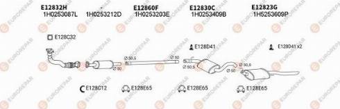 EUROREPAR 103407 - Система випуску ОГ autocars.com.ua